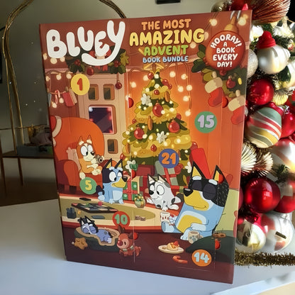 🔥Last Day 49% OFF -Bluey: The Most Amazing Advent Calendar Book Bundle