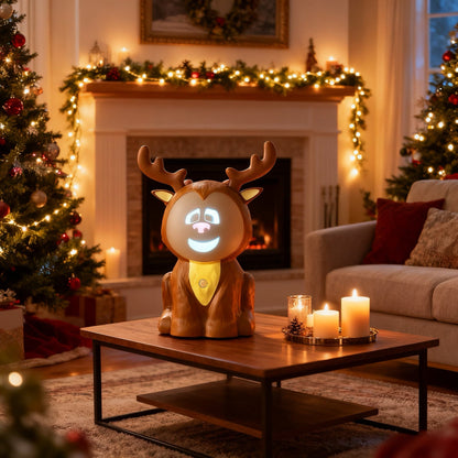 🎅Christmas Sale 49% Off ⛄️FrostByte (Mr. Chill) Talking Animated Blink Snowman with Built in Projector & Speaker Plug'n Play🎄