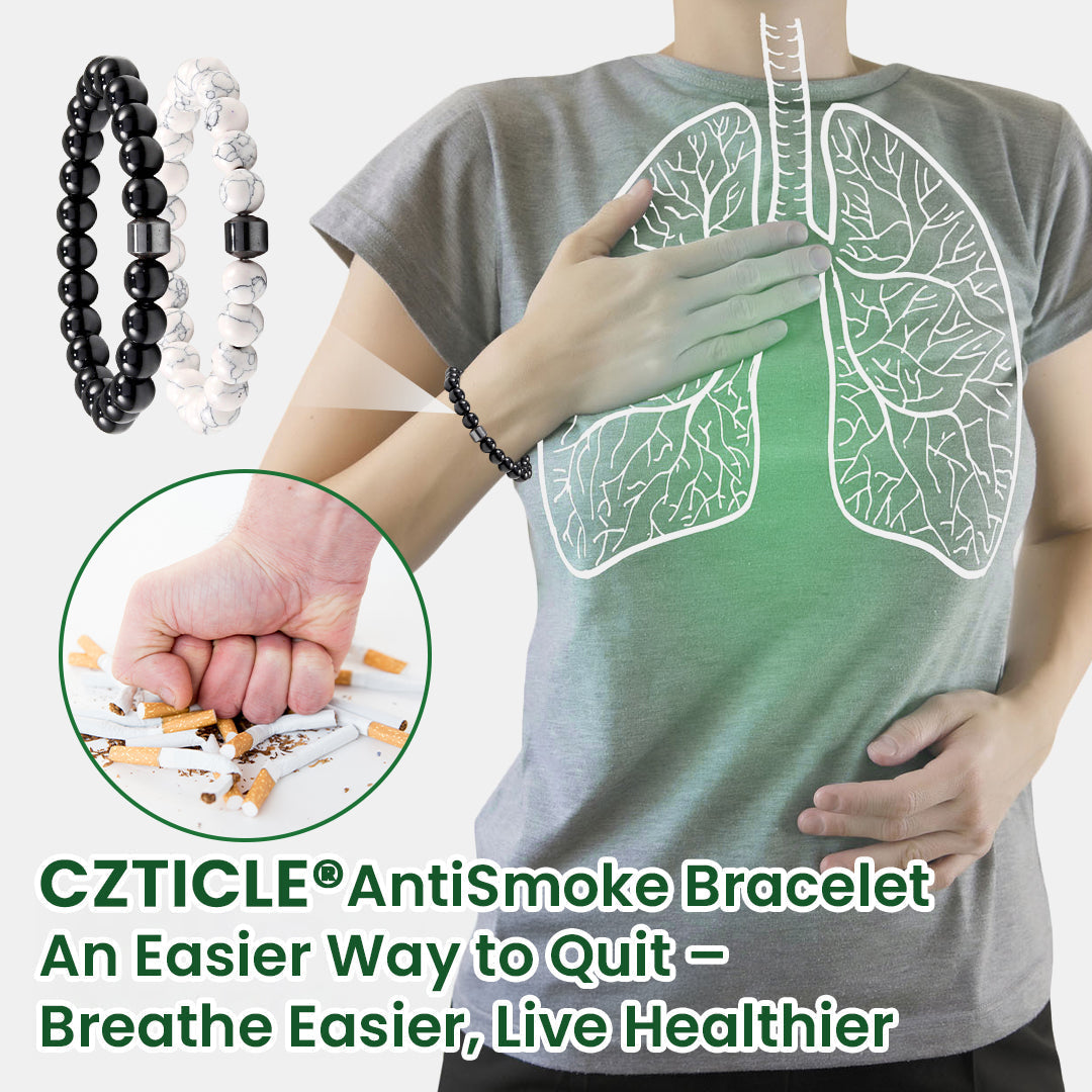 CZTICLE® AntiSmoke Bracelet🔥Quit Smoking Naturally & Breathe Easier🔋
