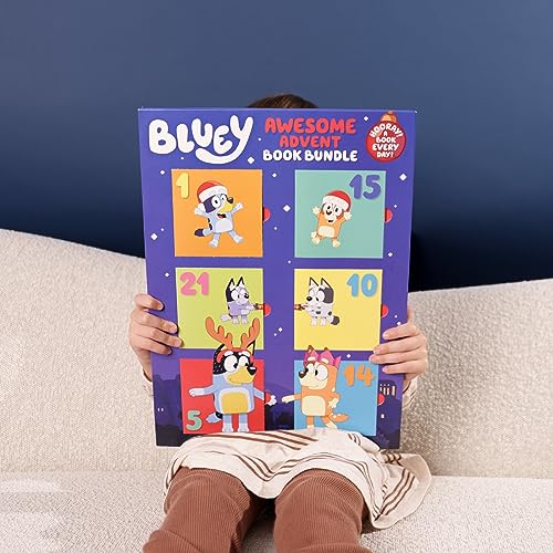 🔥Last Day 49% OFF -Bluey: The Most Amazing Advent Calendar Book Bundle
