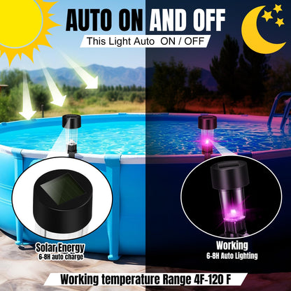 Solar Tie Lights with Clips - for Lawn, Garden, Yard, Outdoor Wedding Decoration & Ambient Landscape Lighting
