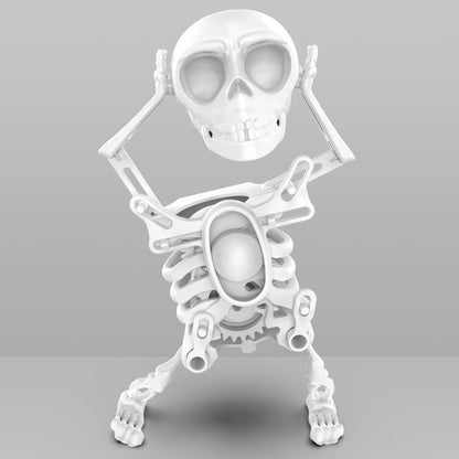 3D Swinging Dancing Skull