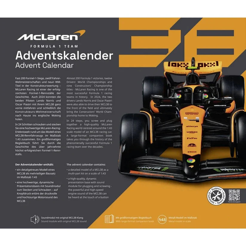 F1 Advent Calendar 1:43🏎