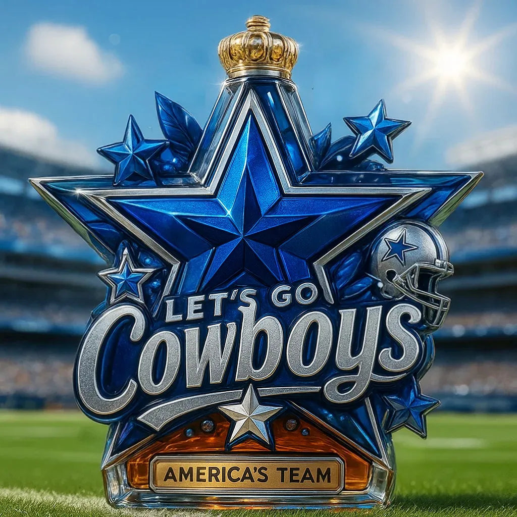 🏈 NFL ✨Dallas Cowboys Commemorative Whiskey Bottle