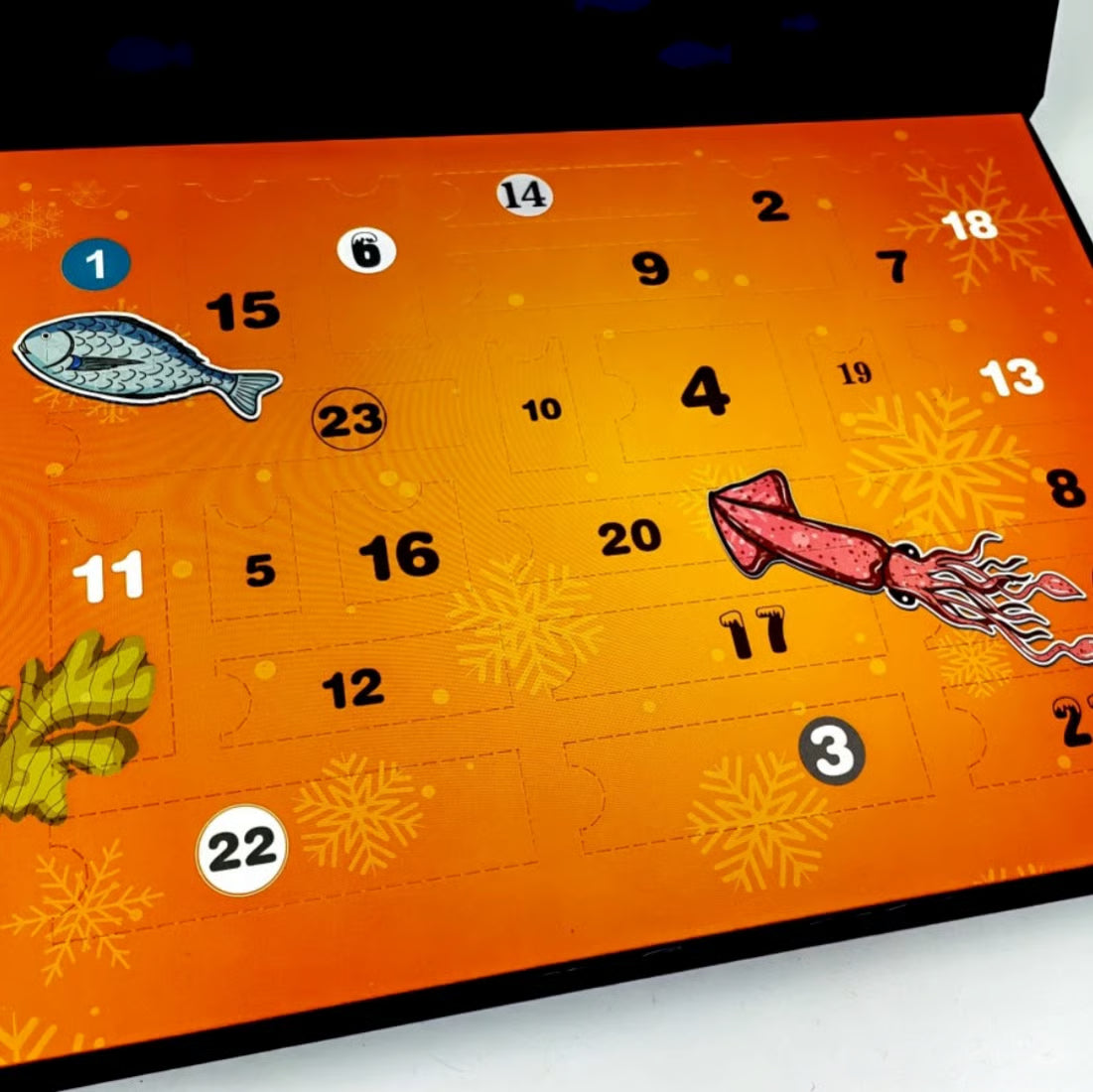 Fish Bait Advent Calendar - 24 Days Countdown Set NEW