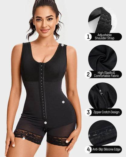 Flash Sale⚡️Extra Plus Size Shaper Bodysuit Tummy Control Shapewear With Bra